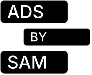 Ads by Sam Logo
